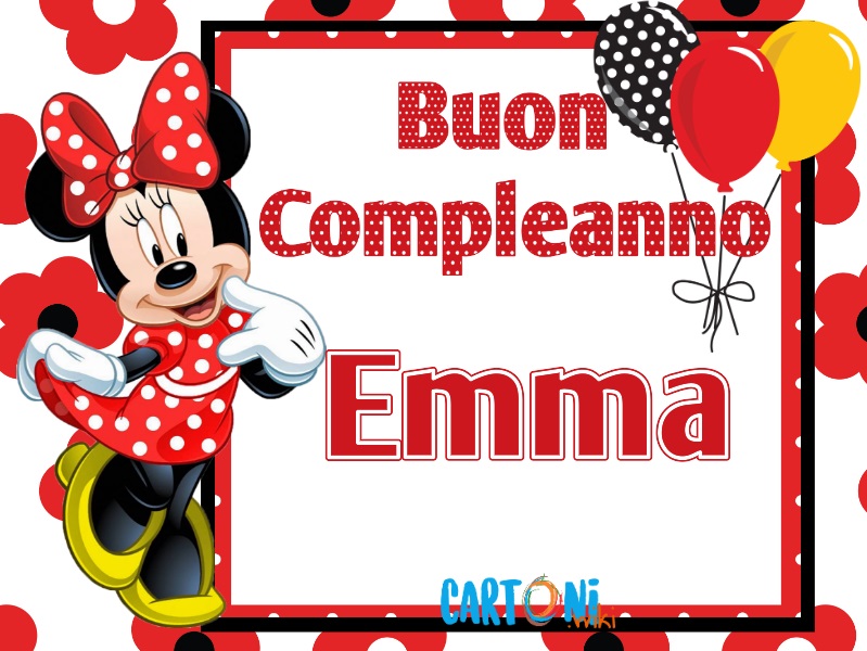 Auguri Di Buon Compleanno Emma Cartoni Animati