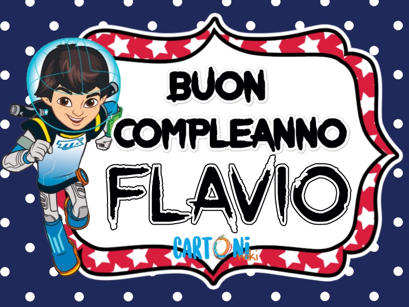 Buon compleanno Flavio