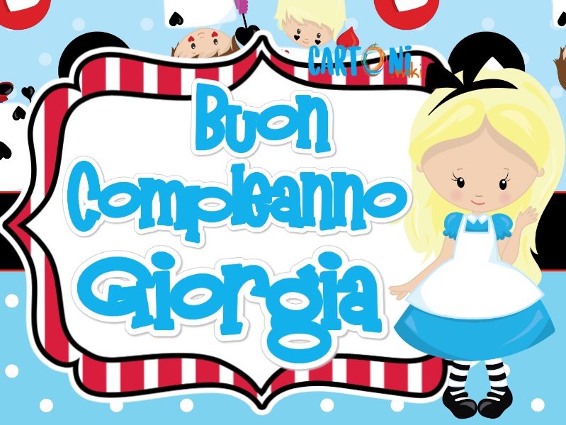 Buon compleanno Giorgia