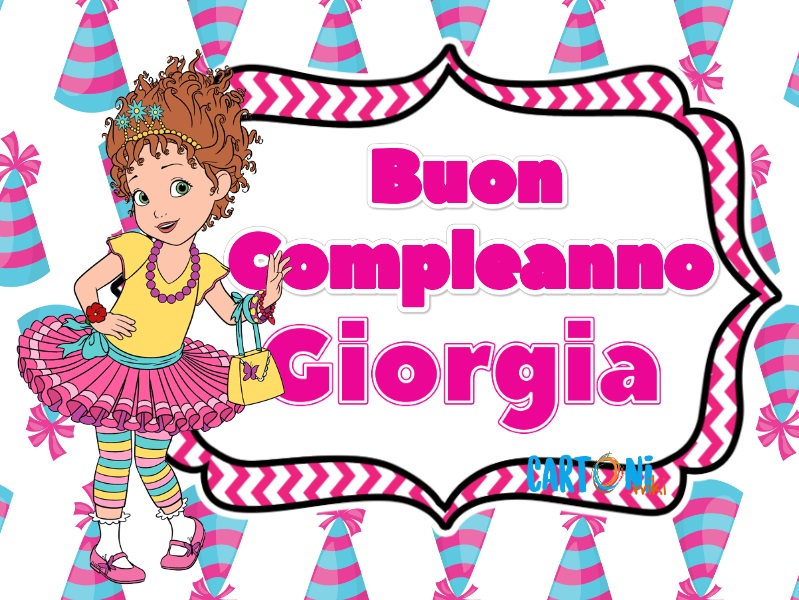 Giorgia buon compleanno