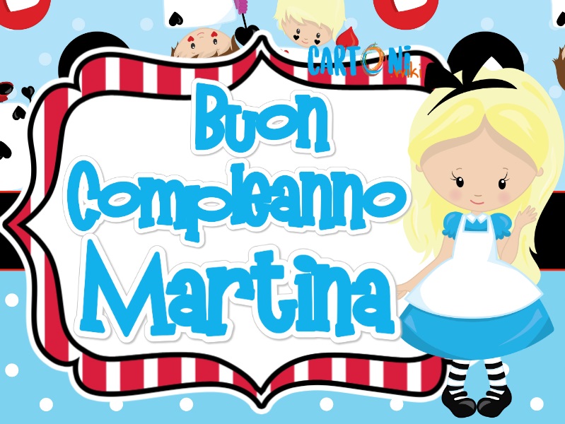 Martina Buon compleanno
