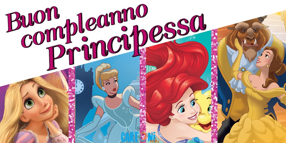 Buon Compleanno Principessa Cartoni Animati