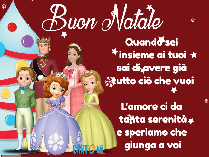 Buon Natale e pace e gioia