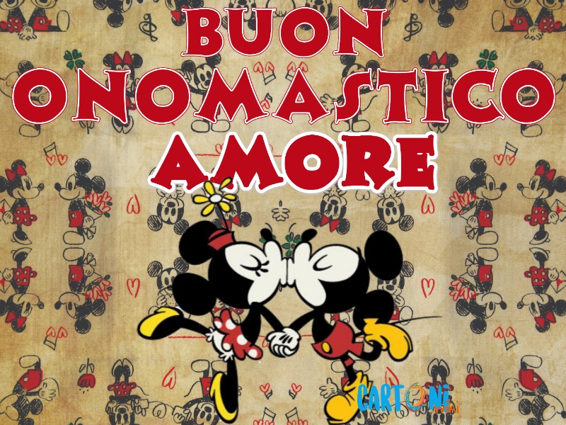 Buon onomastico Amore