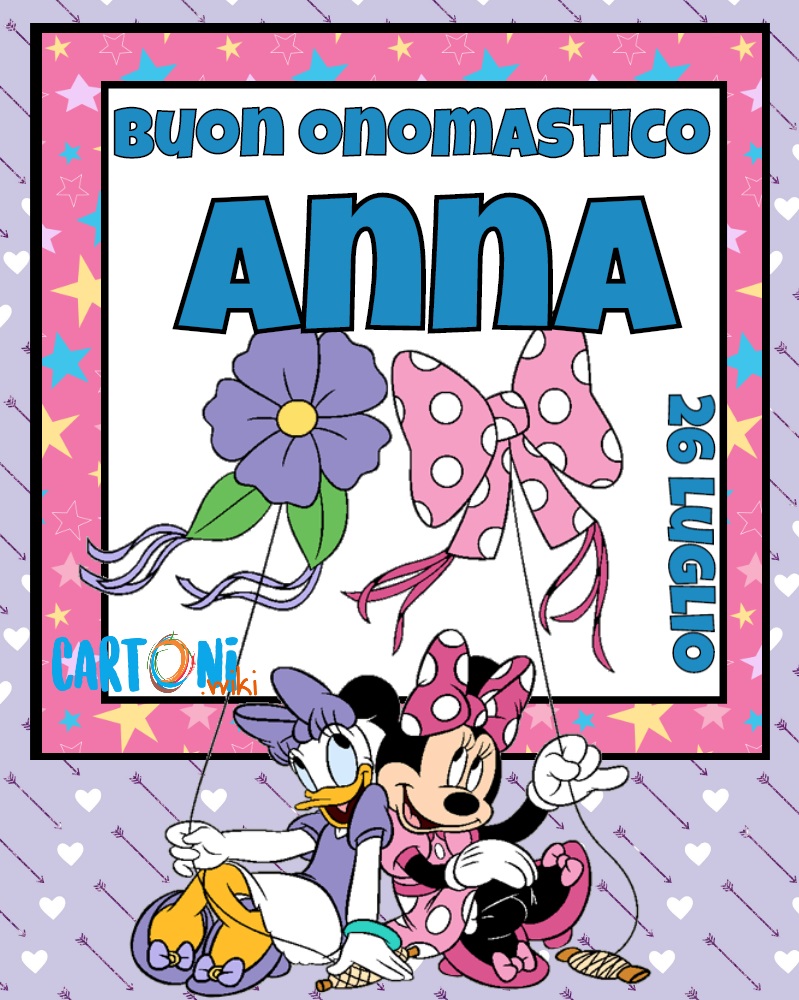 Buon onomastico Anna