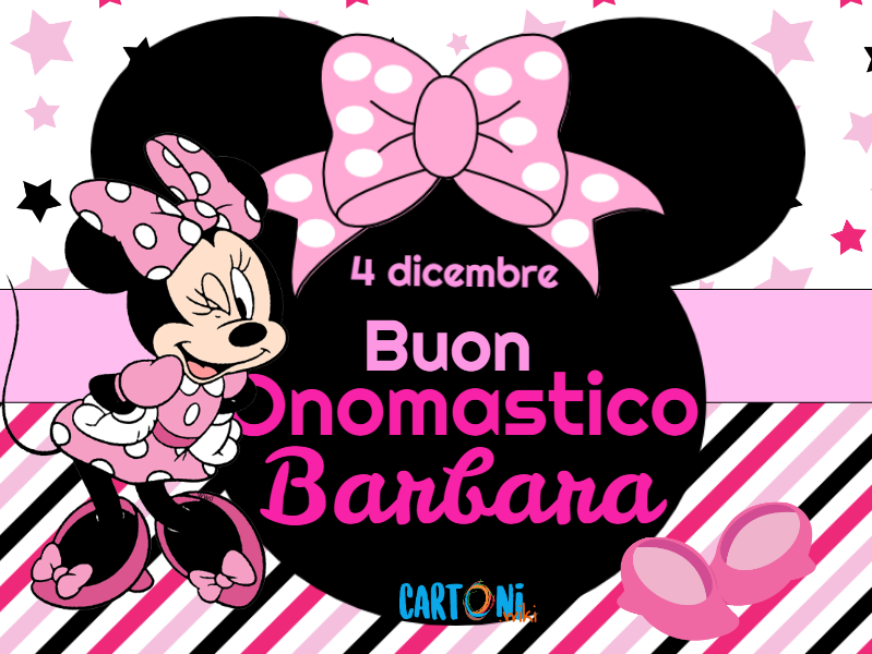 Buon onomastico Barbara