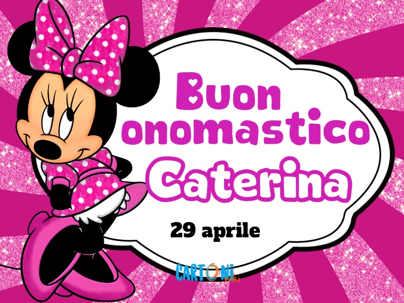 Buon onomastico Caterina