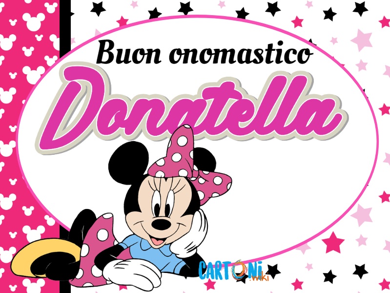 Buon onomastico Donatella