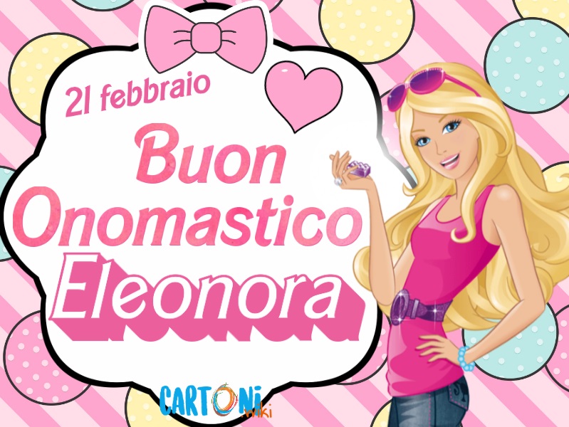 Buon onomastico Eleonora