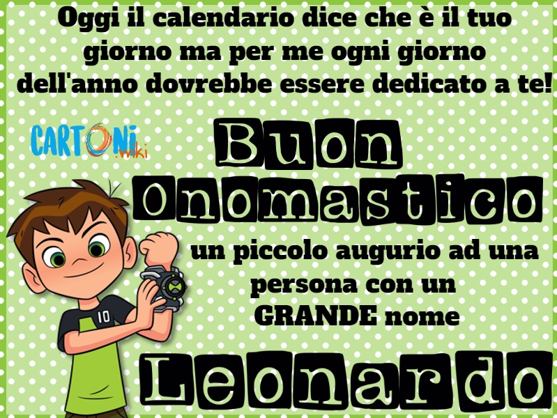 Leonardo Buon onomastico