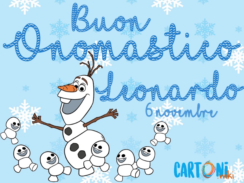 Tanti auguri di Buon onomastico Leonardo