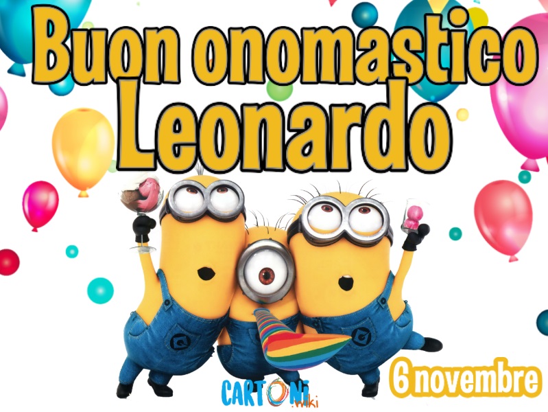 Leonardo auguri di Buon onomastico