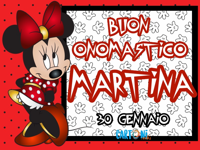 Onomastico Martina 30 gennaio