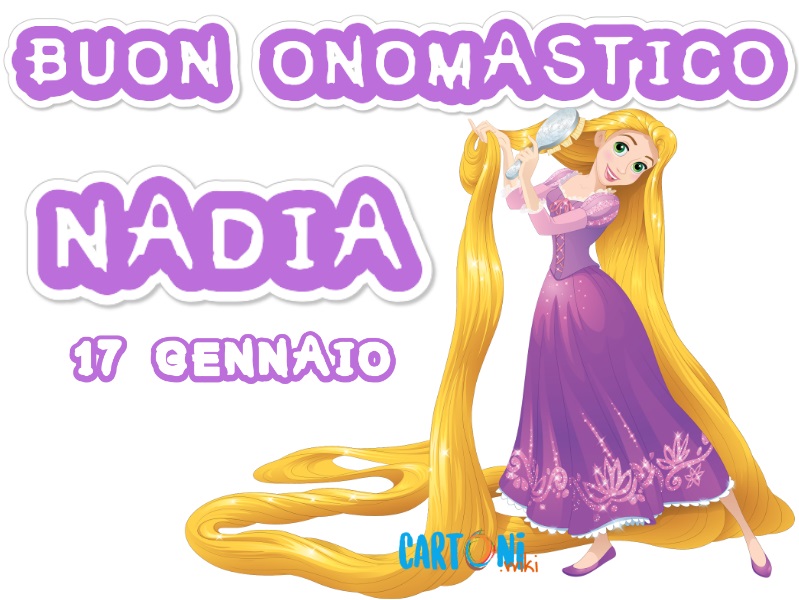 Buon onomastico Nadia