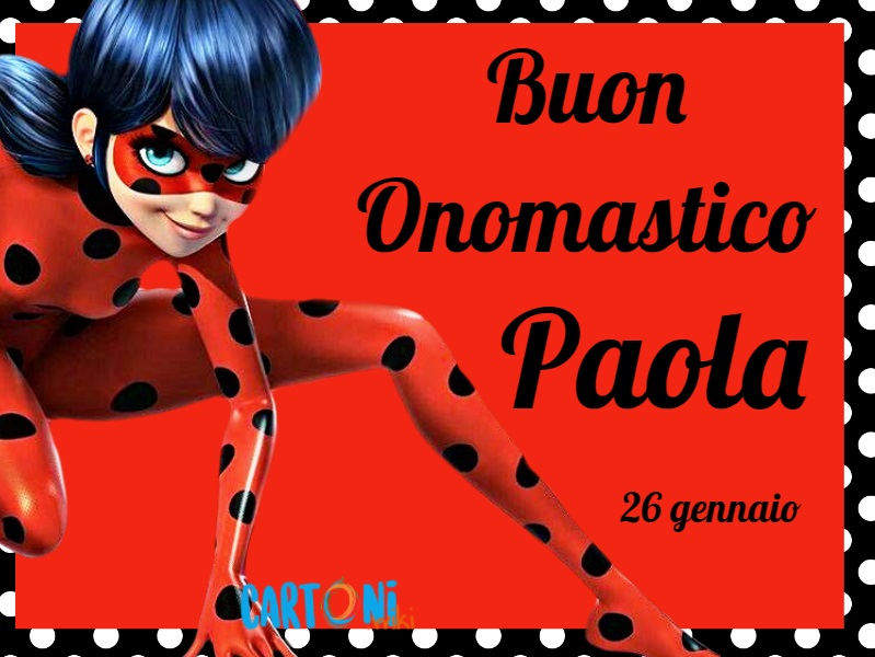 26 gennaio onomastico Paola