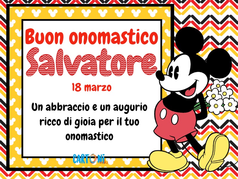 Buon onomastico Salvatore