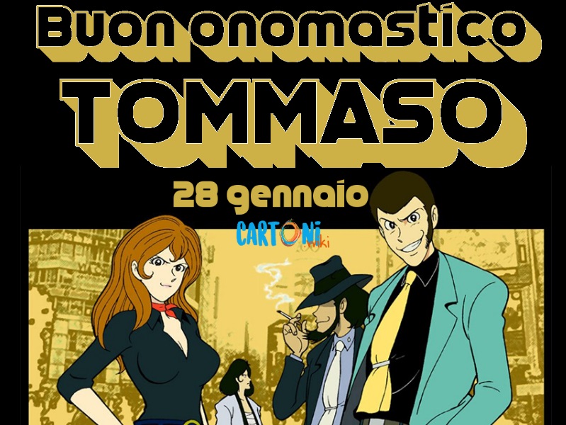 Buon onomastico Tommaso