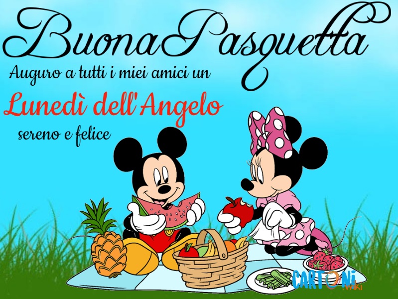 Buona Pasquetta auguro a tutti i miei amici