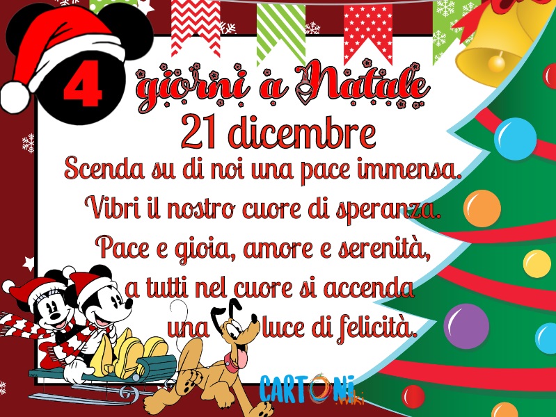 Buongiorno e buon 21 dicembre