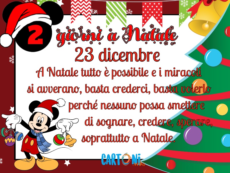 Auguri Di Natale Wikipedia.Buongiorno E Buon 23 Dicembre Cartoni Animati