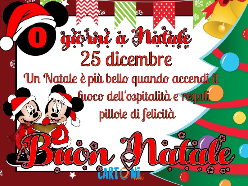 25 Natale.Buongiorno E Buon 25 Dicembre Cartoni Animati