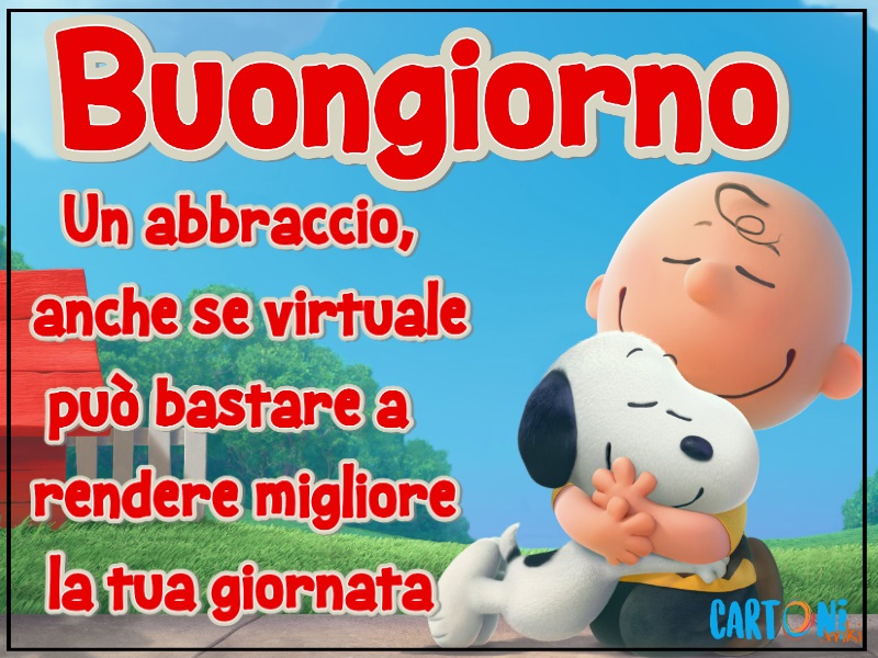 Buongiorno con un abbraccio - Immagini gratis