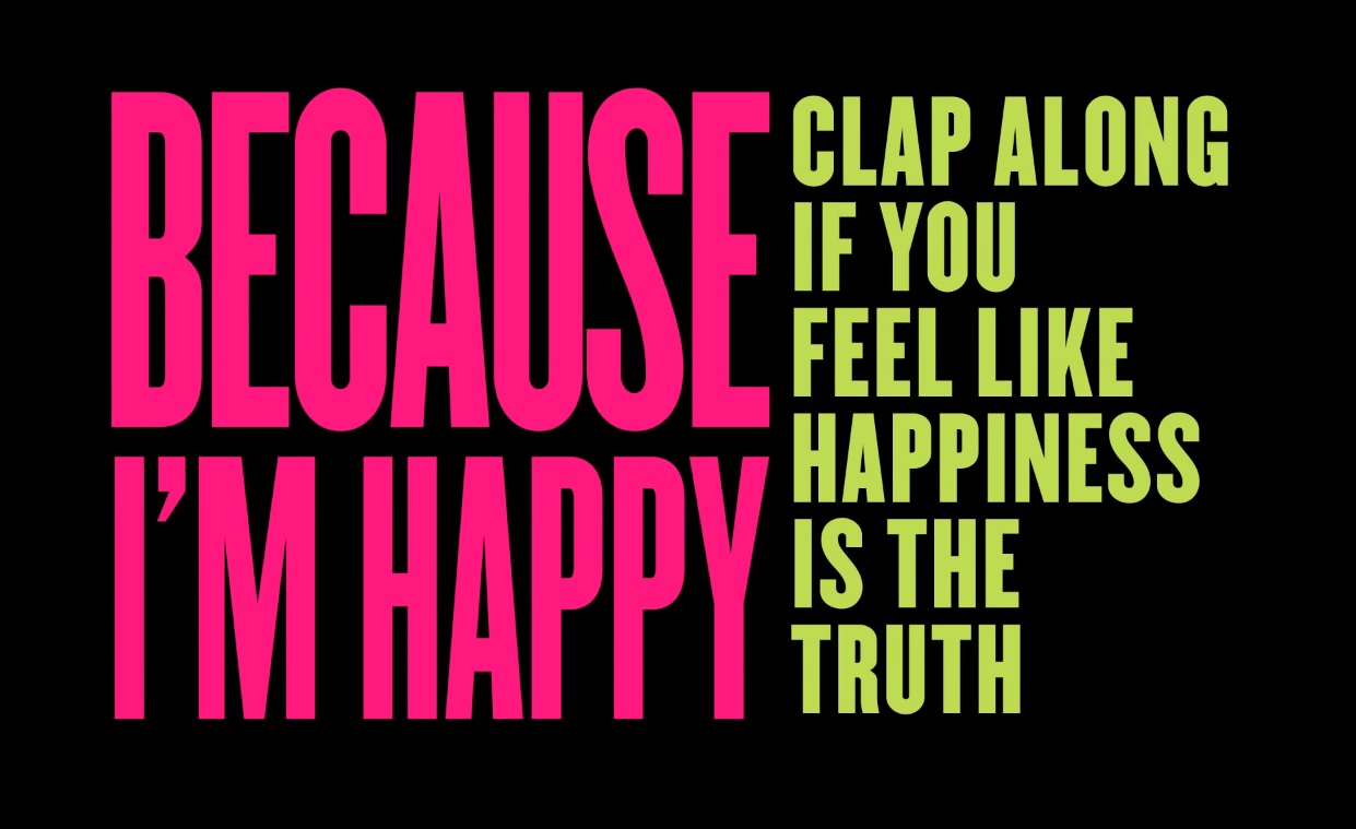 Happy - William Pharrell Lyric - Testo - Cattivvisimo me 2 - Desplicable me 2 soundtrack - colonna sonora Cattivissimo me 2 - music video