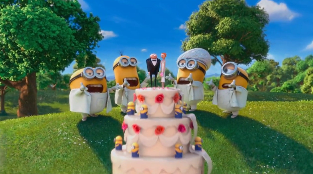 Minions - I swear - wedding scene - music video wedding - Cattivissimo me 2 - Desplicable me 2 - soundtrack - colonna sonora