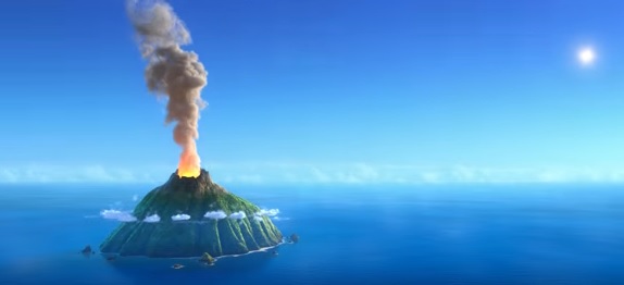 Lava cortometraggio Pixar - Corti Pixar - Animazione - musicale - commedia - vulcani 