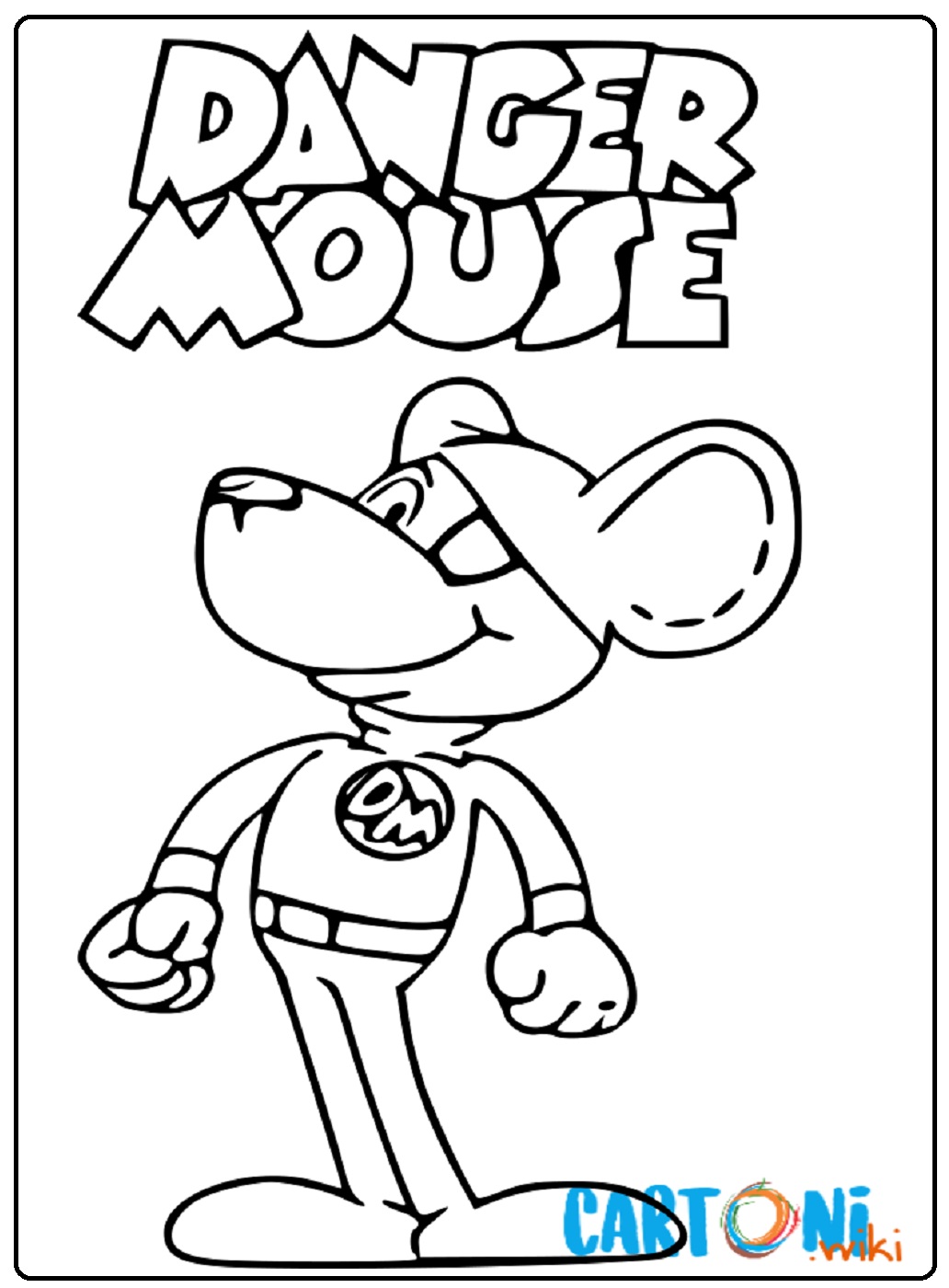 Danger Mouse disegni da colorare