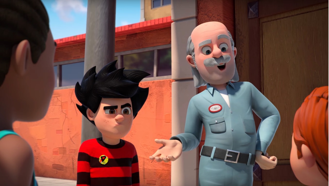 Dennis and Gnasher scatenati - Dennis the Menace e Gnasher - cartoni animati - personaggi - sigla video - rai gulp