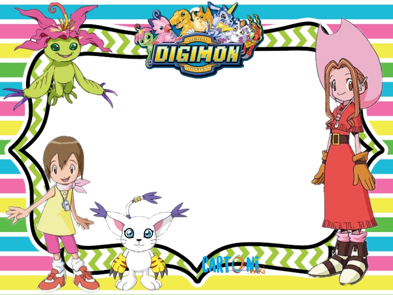 Digimon inviti festa compleanno