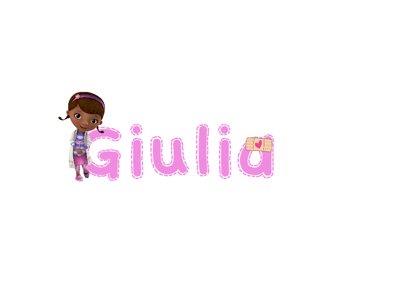 Giulia Dottoressa peluche