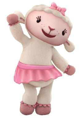 Bianchina png Dottoressa Peluche - Cartoni animati