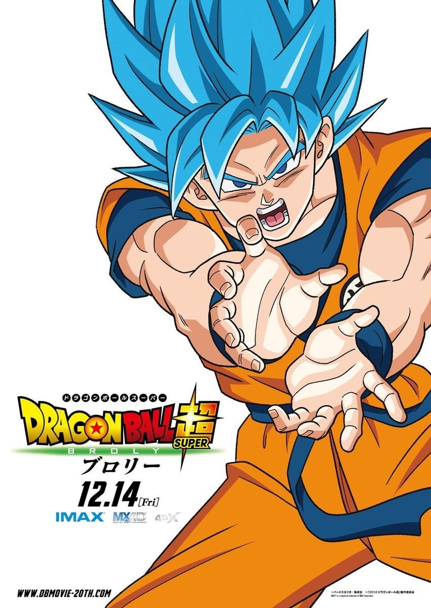 Dragon Ball Super Broly poster