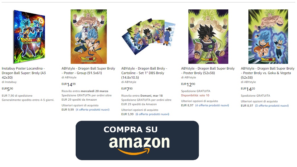 Dragon ball super broly amazon - draon ball super broly poster gogeta - tutti i poster di dragon ball suiper broly -. stampa gratis