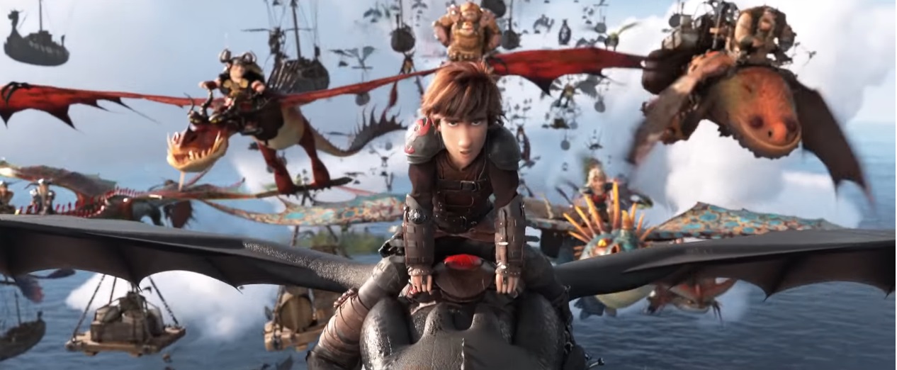 In volo sui draghi - Dragon Trainer il mondo nascosto - film di animazione 2019 - film Dreamworks - Draghi - How to Train Your Dragon: The Hidden World