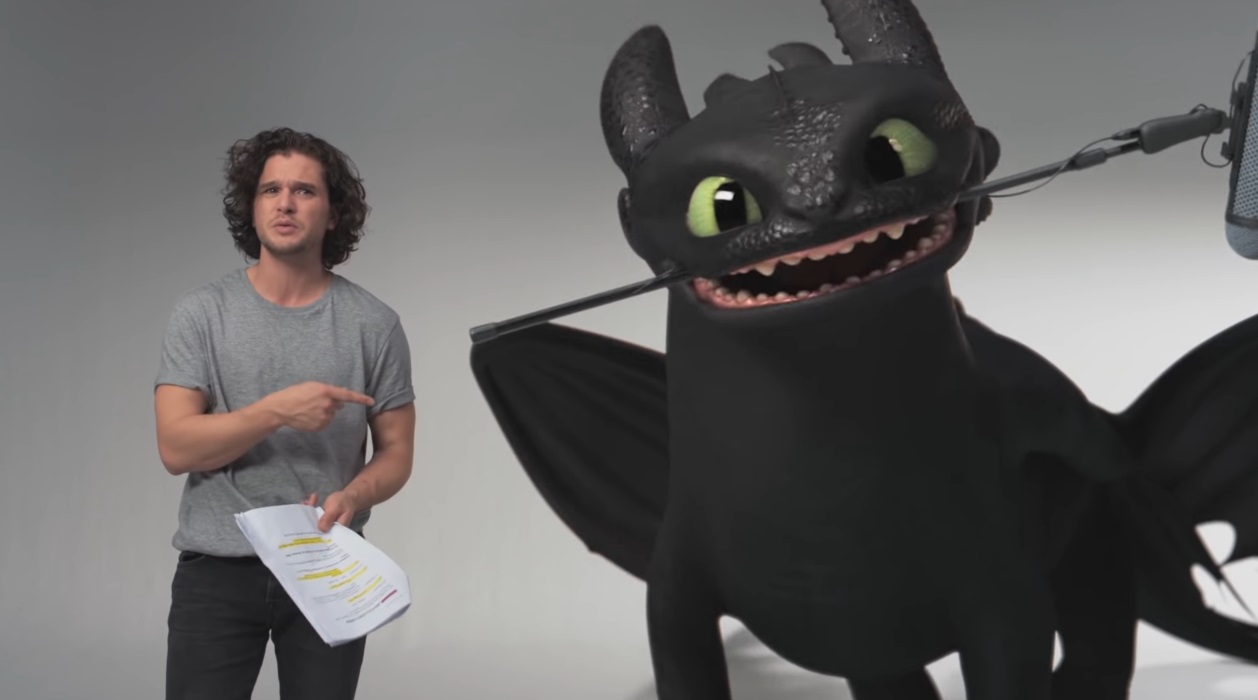 Dragon Trainer il mondo nascosto - How to Train Your Dragon: The Hidden World - Kit Harington Auditions with Toothless - doppiatori originali
