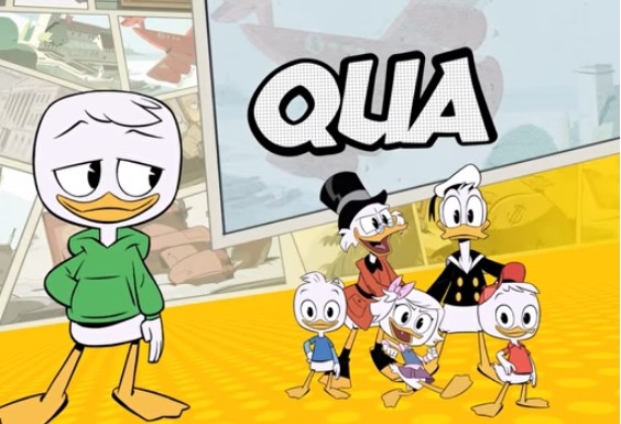 Ducktales personaggio Qua papero Disney channel cartoni animati