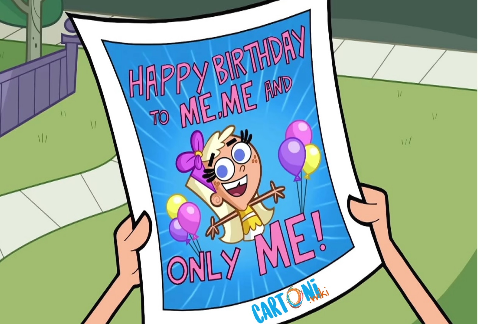 My birthday with the fairly oddparents