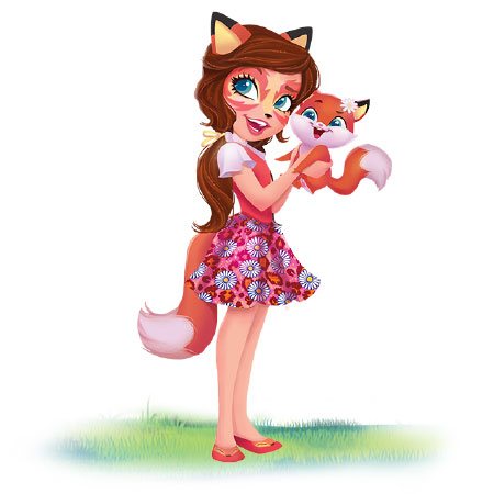 Enchantimals cartoni animati serie web Felicity Fox e Flick