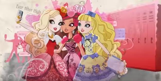 Ever After high testo sigla cartone animato fiabe 