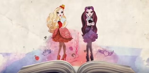 Ever After high testo sigla cartone animato fiabe 