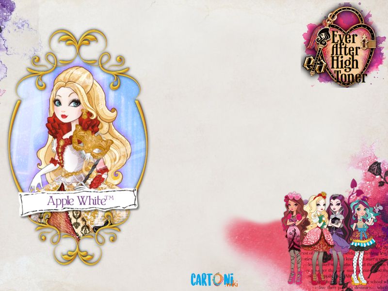 Ever after High template