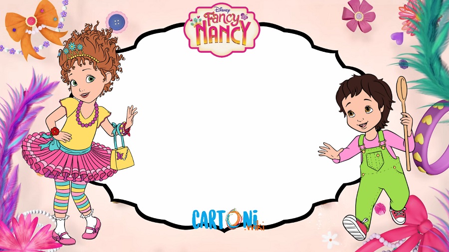 Fancy Nancy birthday party invitations