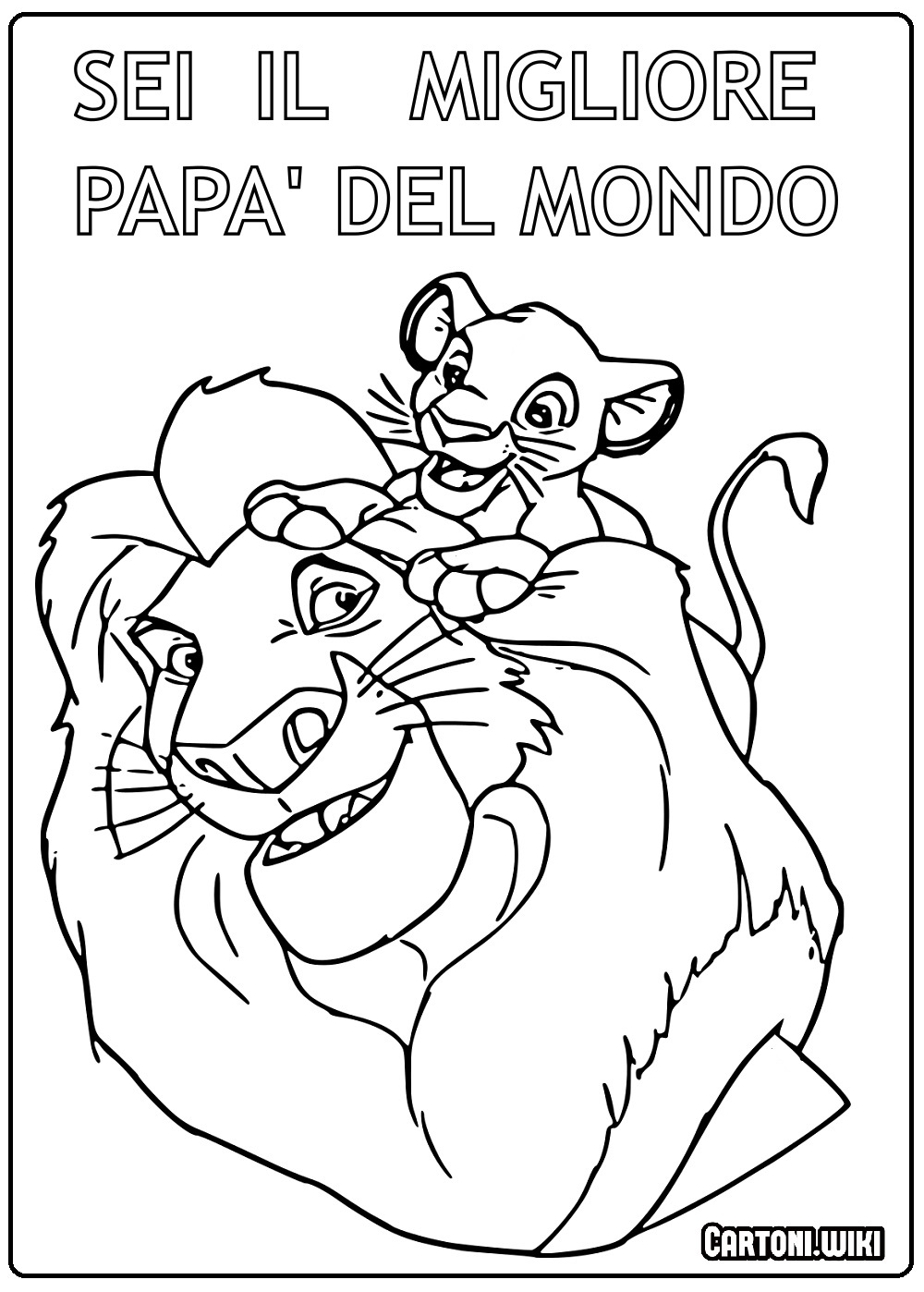 Miglior Papa Del Mondo Cartoni Animati