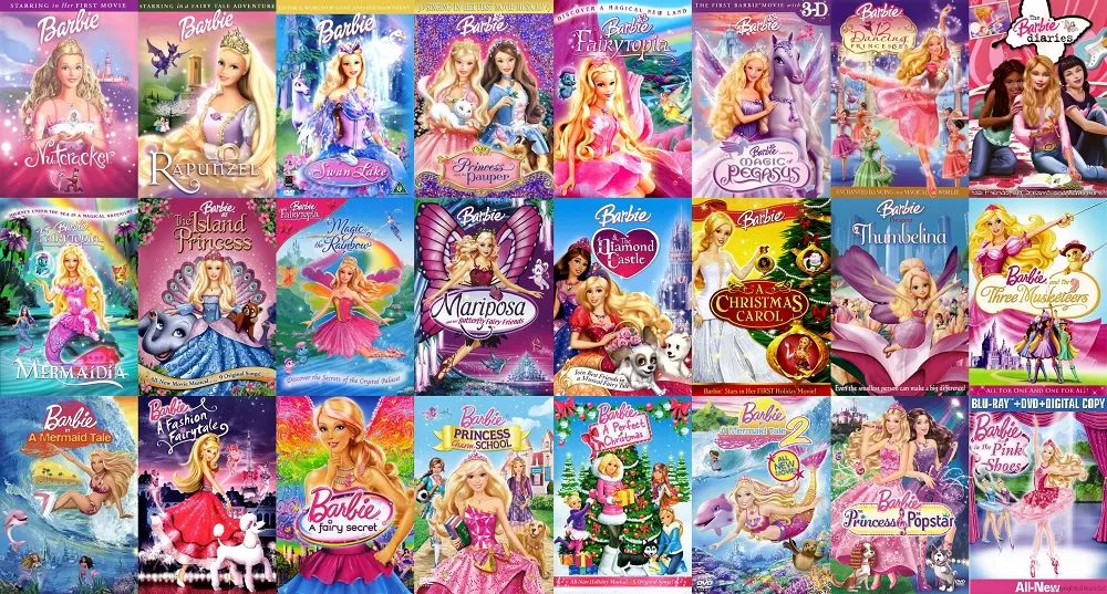 Barbie elenco completo dei film di animazione