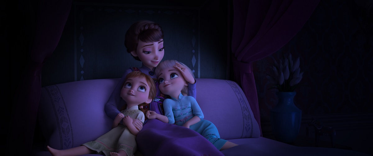 Frozen 2 news mamma anna ed elsa regina idina insieme alle bambine