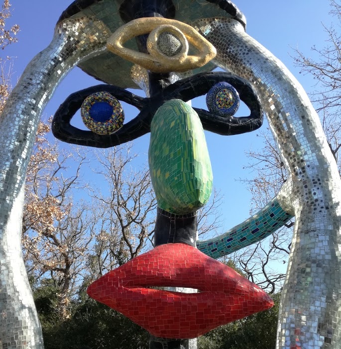 Il papa Giardino dei Tarocchi - parco allaperto - Cosa fare con i bambini - Capalbio - Toscana - parchi Toscana - cosa fare con i bambini a Capalbio