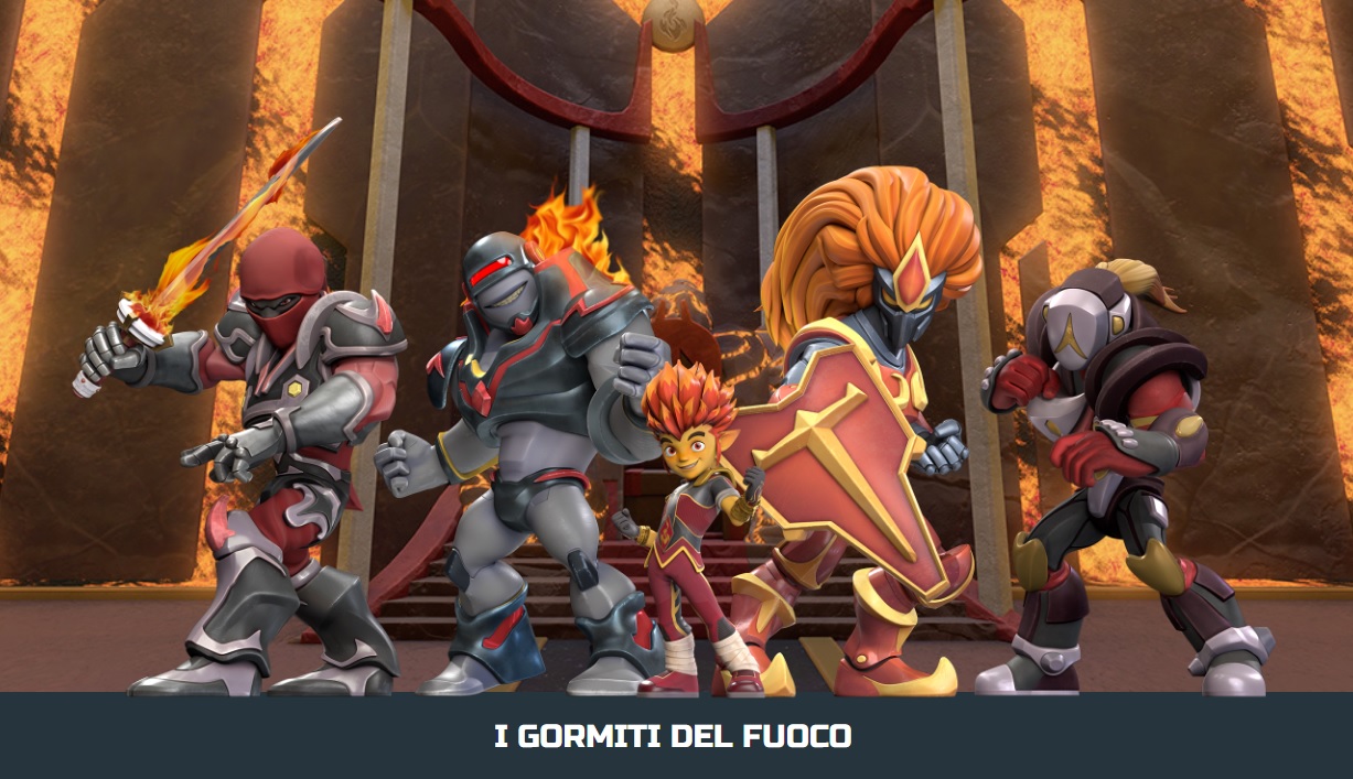 gormiti del fuoco 2018